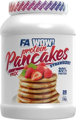 FA Nutrition WOW ! Protein Pancakes | 20% Protein - No Sugar Added · Ягода · 1 кг