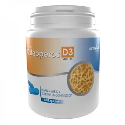 ACTIVLAB - Pharma Osteoperos D3 2000 IU - 100 Capsules