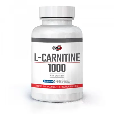 Pure Nutrition - L-CARNITINE 1000 МГ · 100 капсули