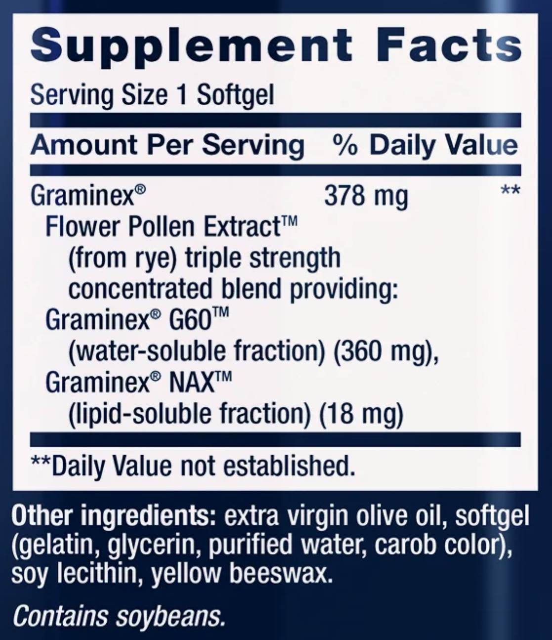 Етикет на Life Extension Two-Per-Day Tablets