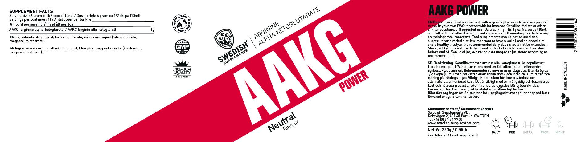 Label of AAKG